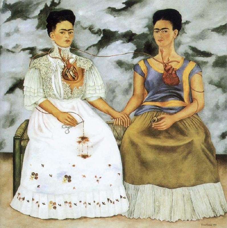 Frida Kahlo Two Kahlo